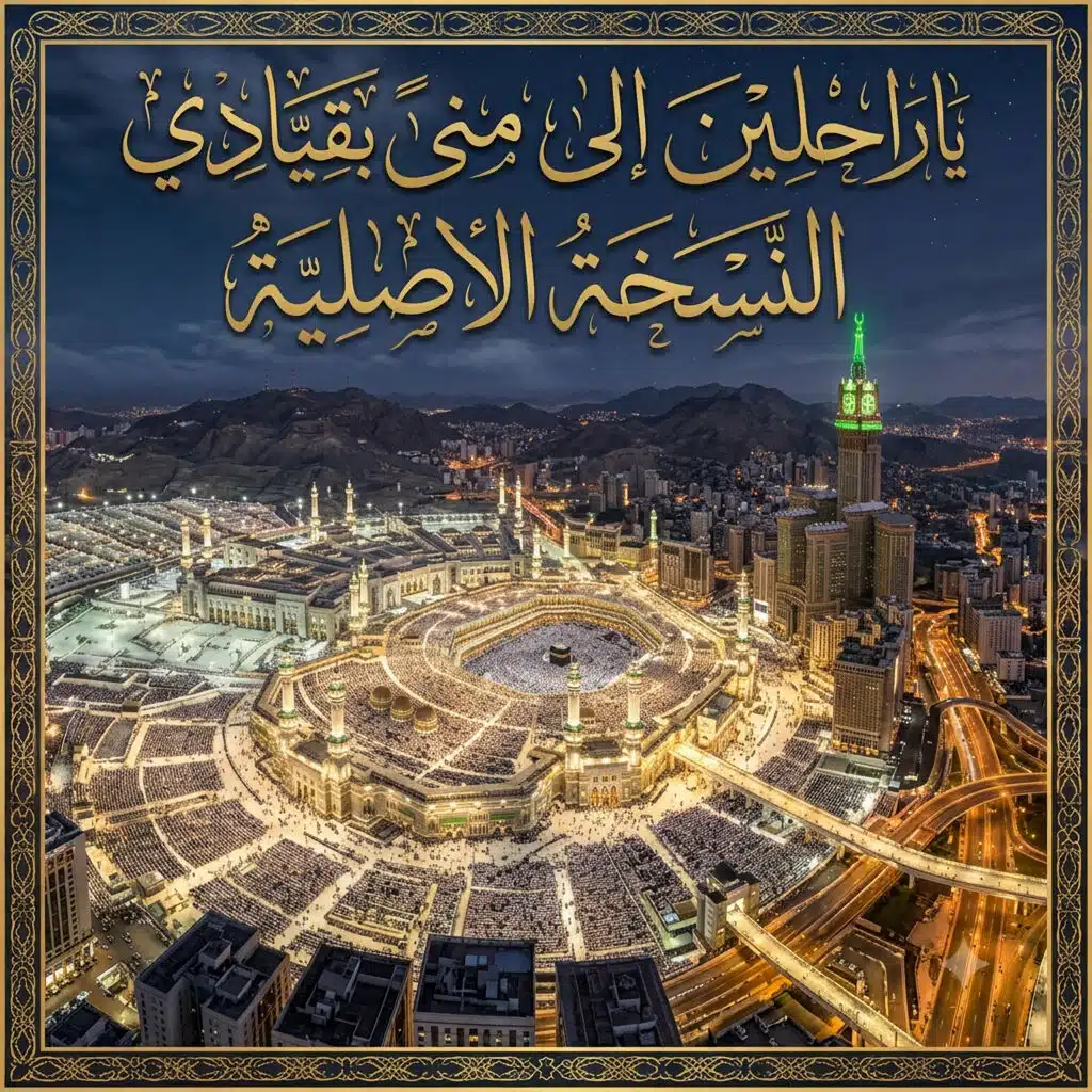 ياراحلين الى منى بقيادي هيجتموا يوم الرحيل فؤادي