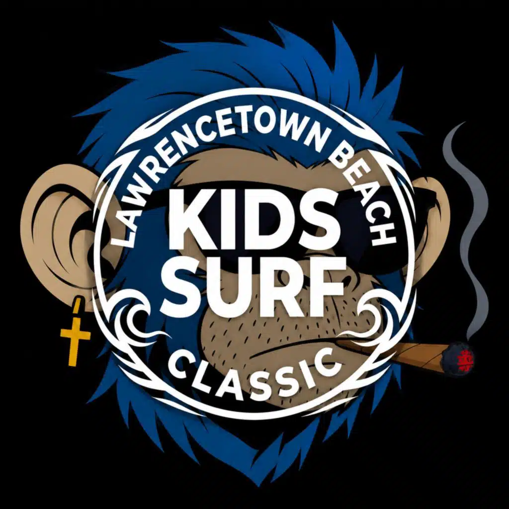 Surfer & Apes on Ape
