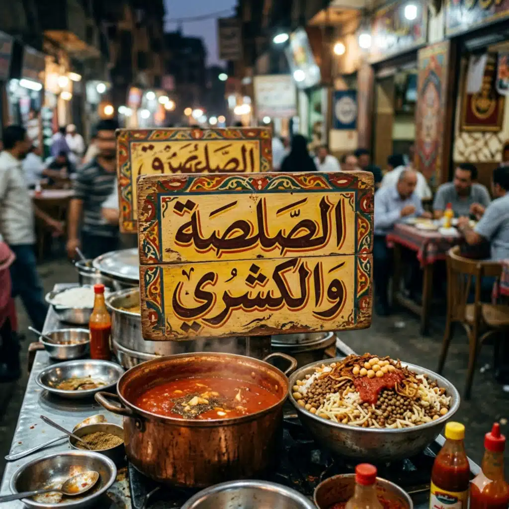 ياعيني ع الصلصه (الكشري)