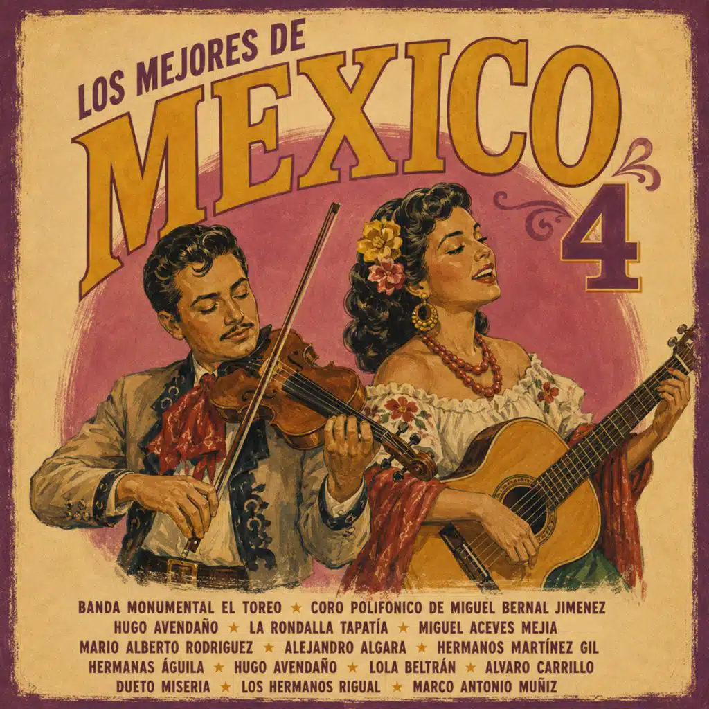 Los Mejores De Mexico, Vol. 4