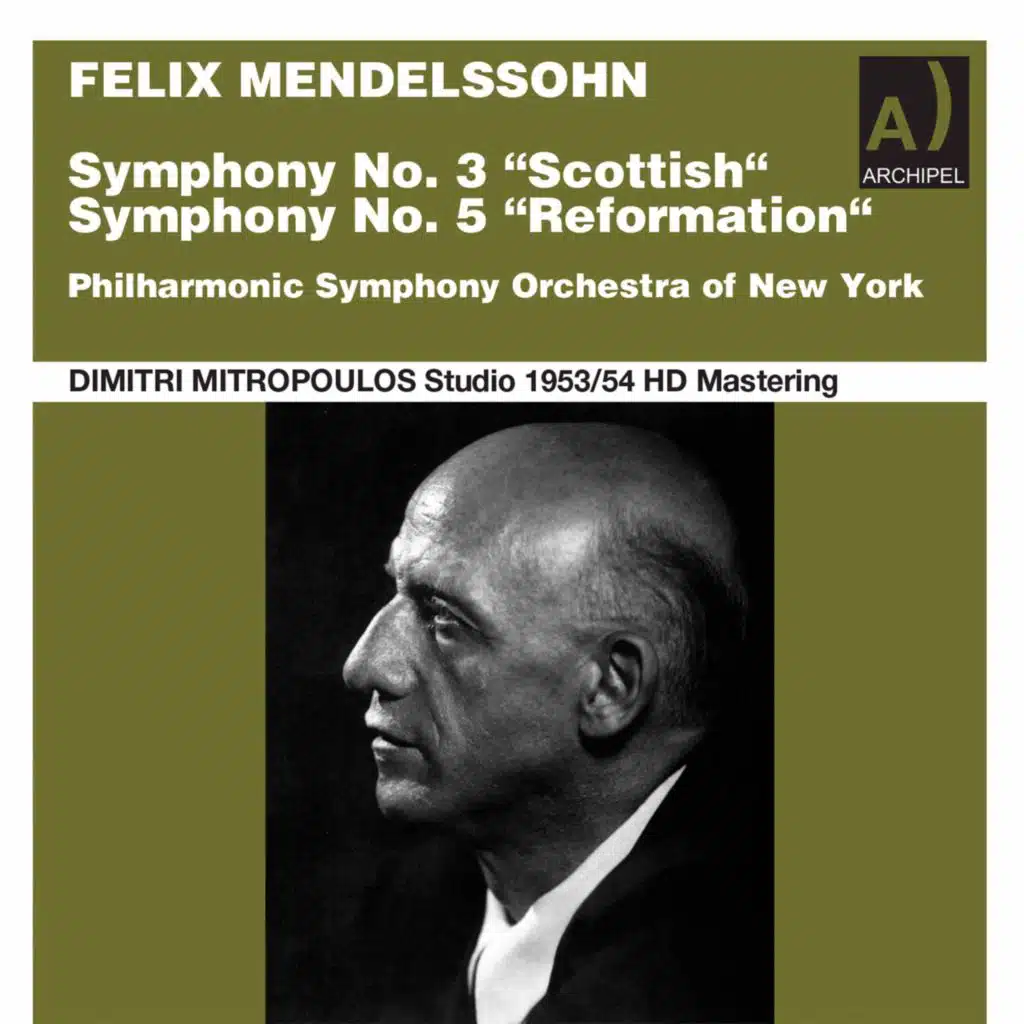 Mendelssohn Symphonies 3 & 5 conducted by Dimitri Mitropoulos