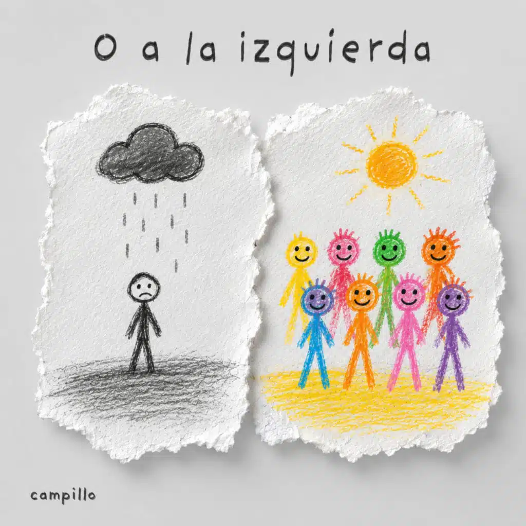 0 a la izquierda