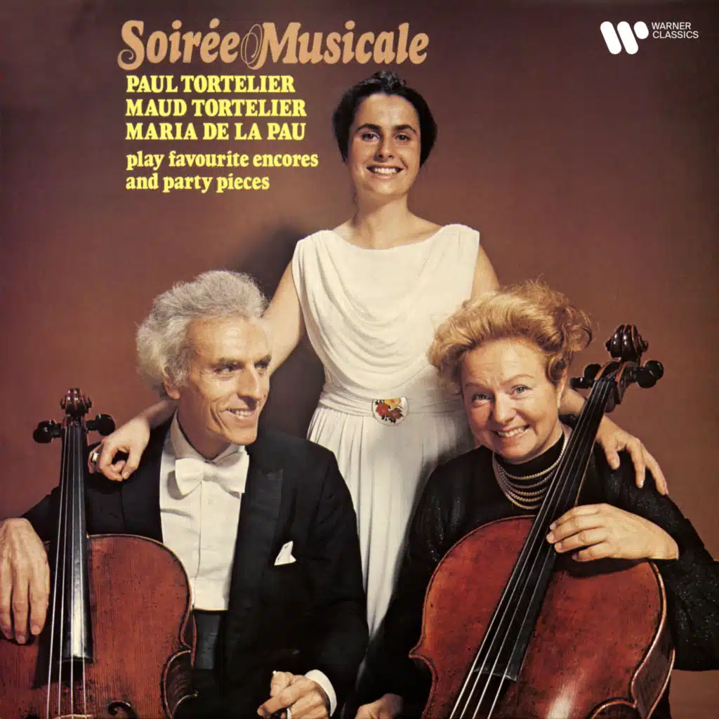 Soirée musicale: Favourite Encores and Party Pieces (feat. Camille Saint-Saëns, Carl Maria von Weber, Claude Debussy, David Popper, Felix Mendelssohn, François Schubert, Gabriel Fauré, Gérard Hekking, Joaquín Nin, Johann Sebastian Bach, Nicholas Karjinsky, Nikolai Rimsky-Korsakov & Sergei Rachmanino