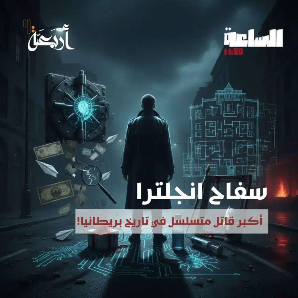 بودكاست الساعة 11:00 م | سفاح إنجلترا..أكبر قاتل متسلسل في تاريخ بريطانيا!