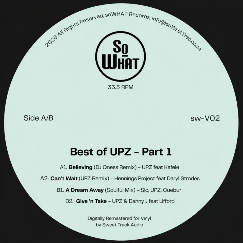 Best of UPZ - Part 1 (Limited Vinyl Edition)