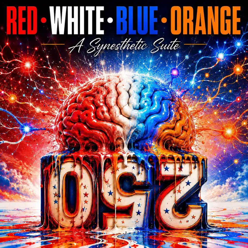 RED • WHITE • BLUE • ORANGE - A Synesthetic Suite