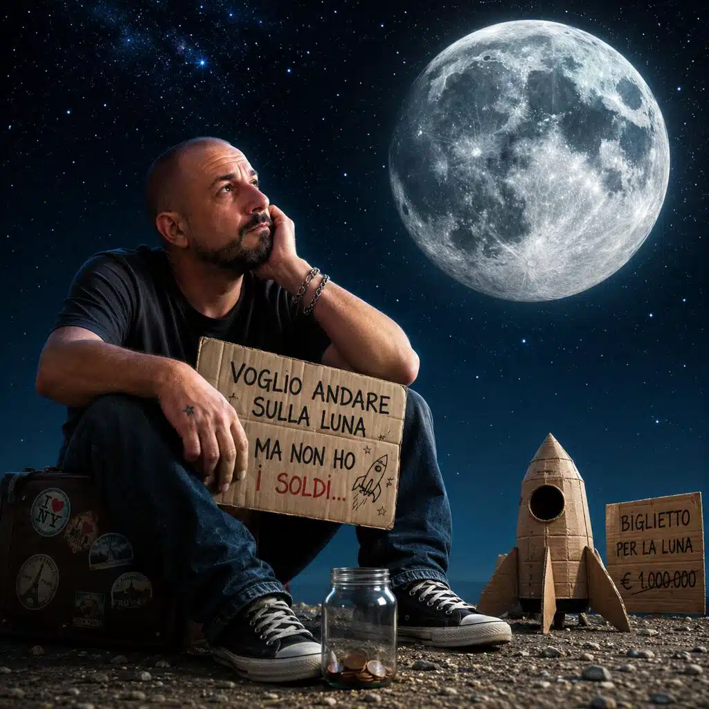 Sulla luna