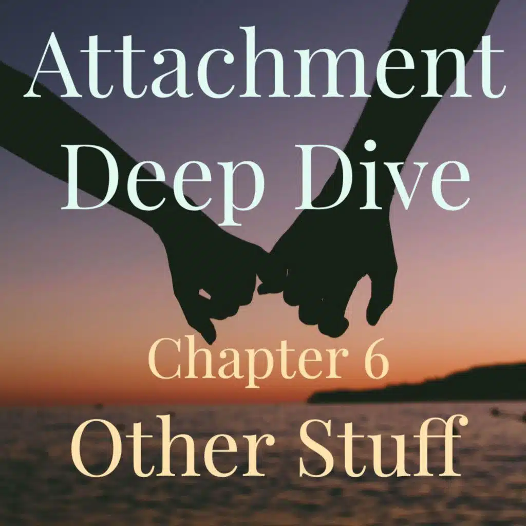 Attachment Deep Dive - Chapter 6 - Other Stuff (2019 Rerun)