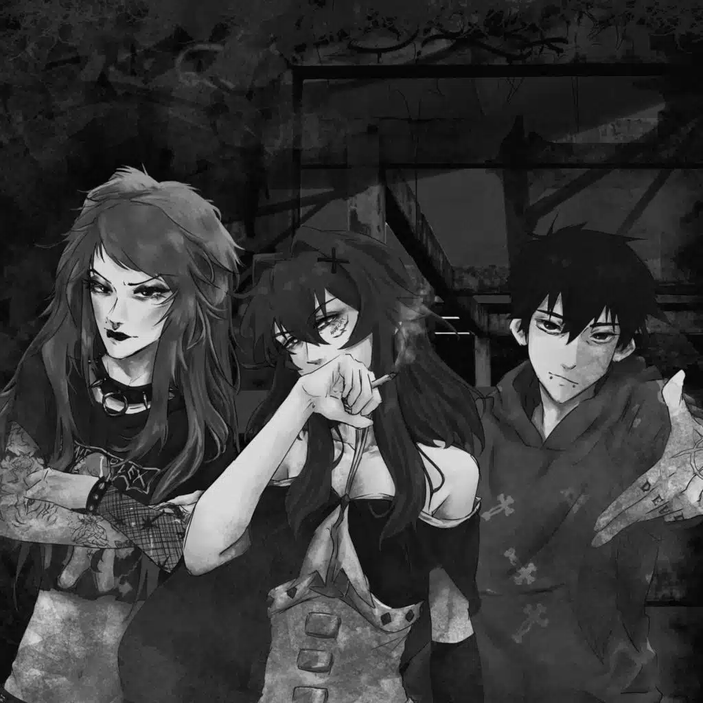6arelyhuman, asteria, Sassy Scene & Anarchist Sanctuary