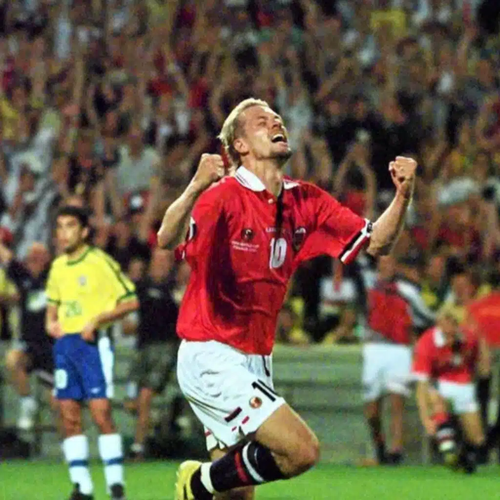 122. Norges legendariske fotballkamp mot Brasil i 1998