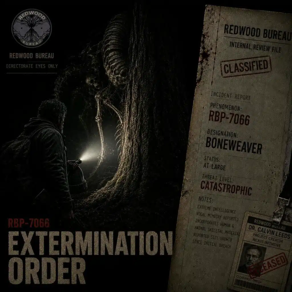 "BONE WEAVER" - Redwood Bureau Phenomenon #7066_2