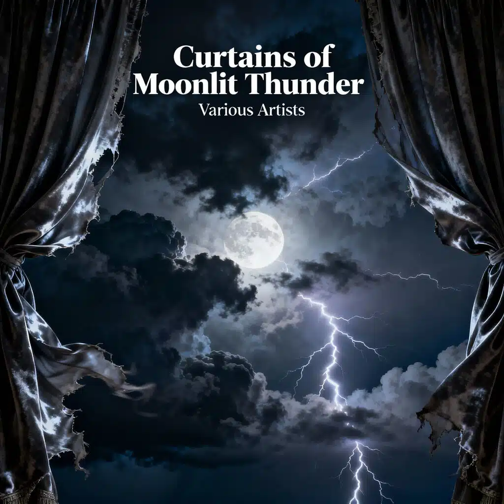 Curtains of Moonlit Thunder