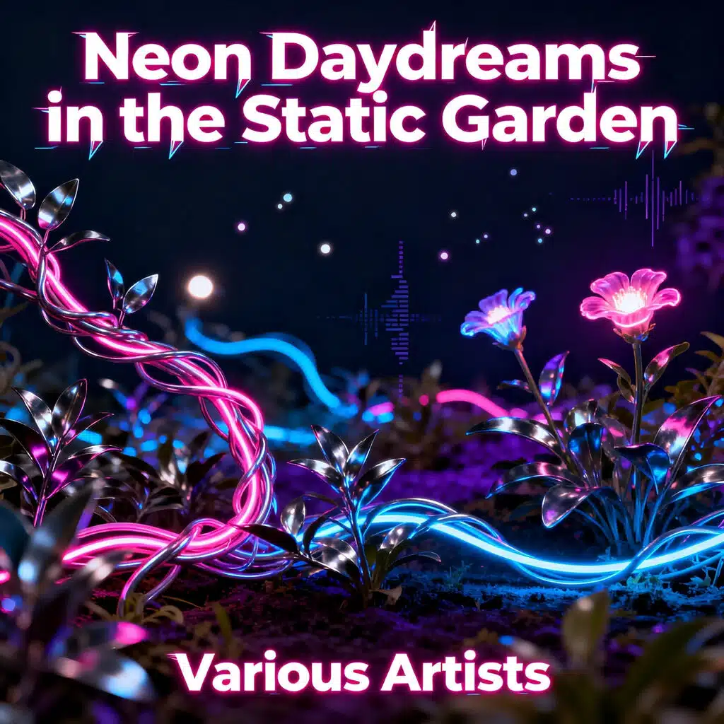 Neon Daydreams in the Static Garden