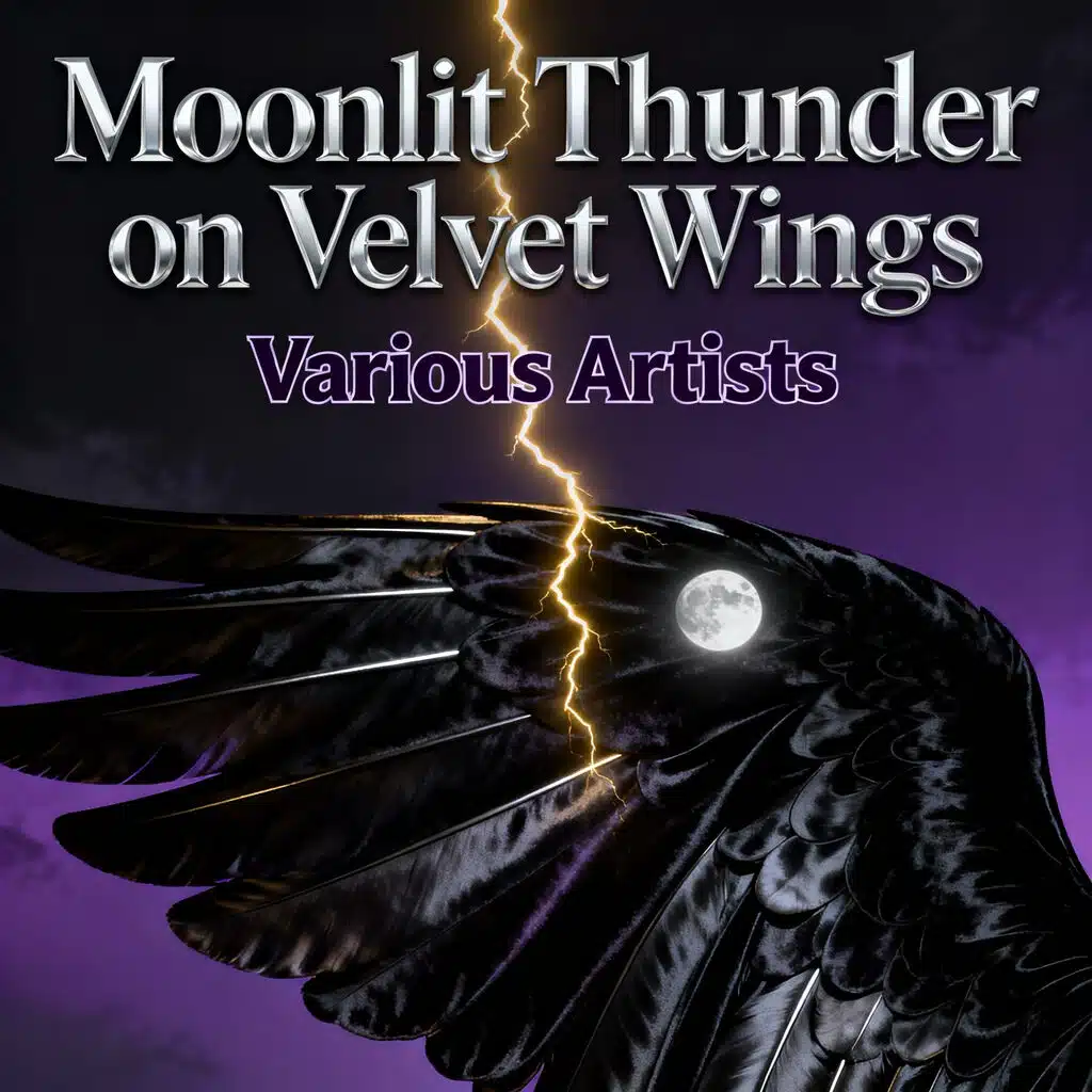 Moonlit Thunder on Velvet Wings