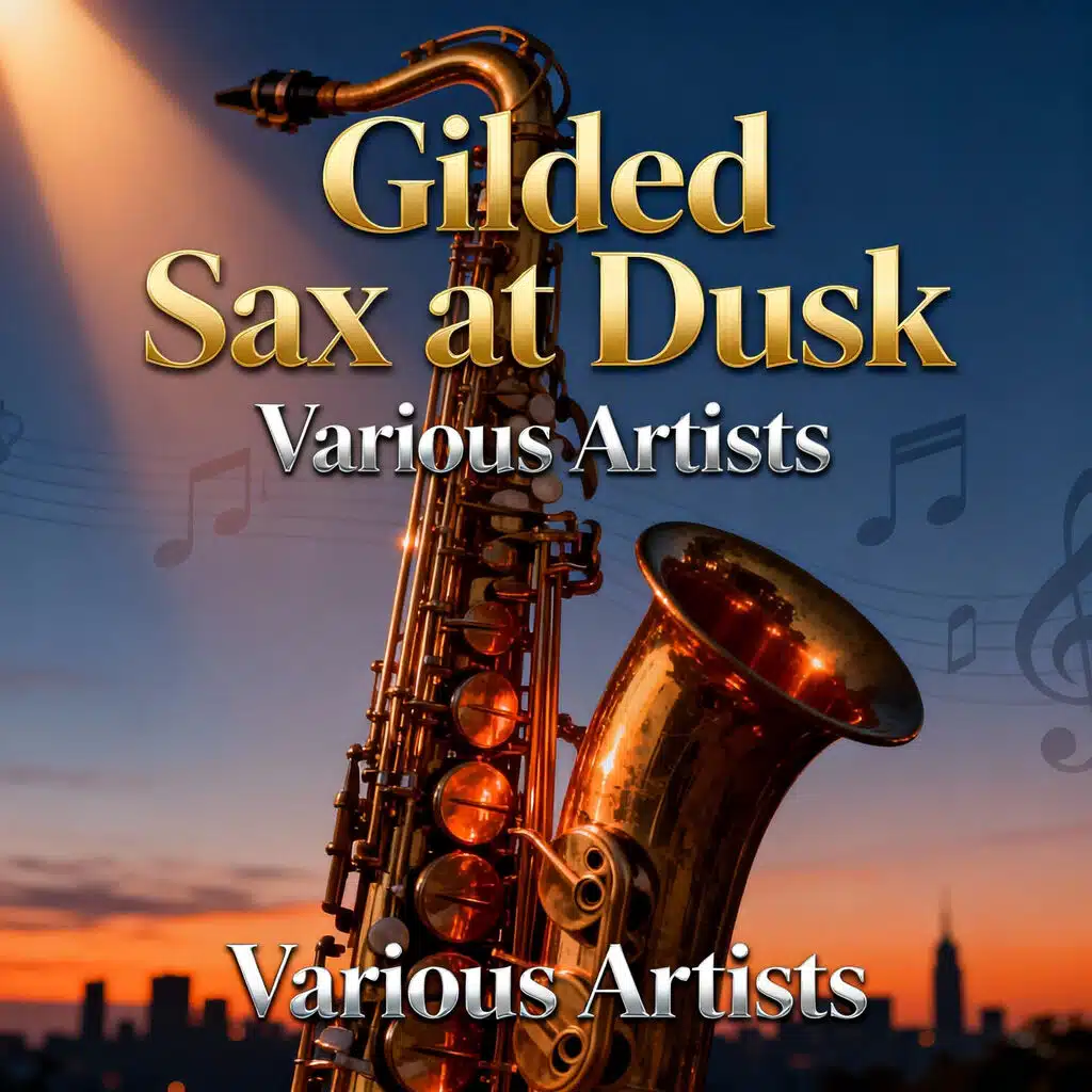 Gilded Sax at Dusk