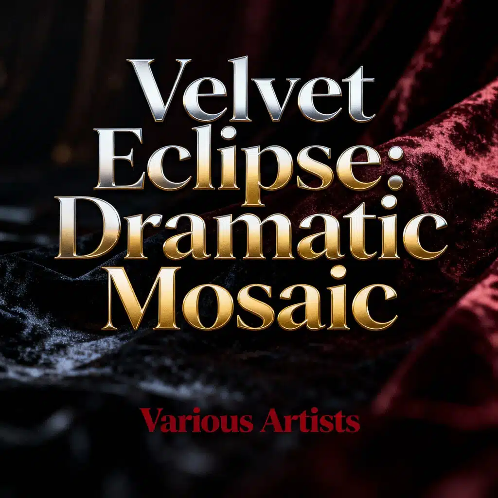 Velvet Eclipse: Dramatic Mosaic