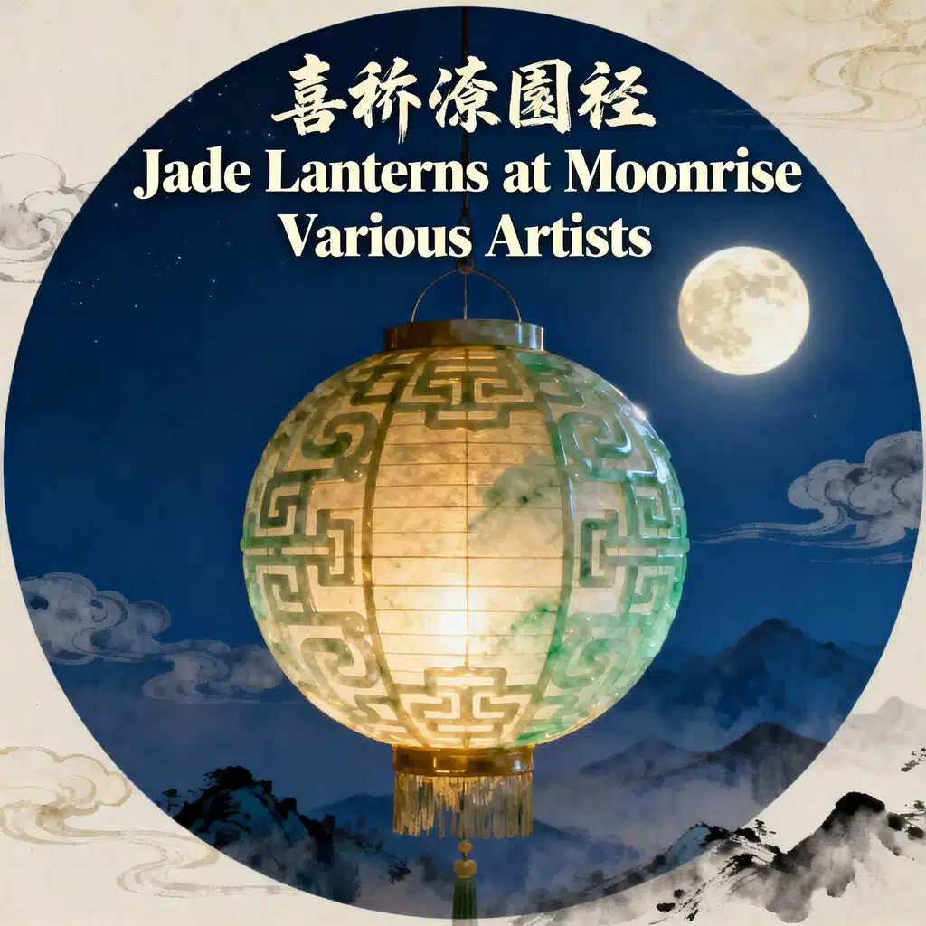 Jade Lanterns at Moonrise