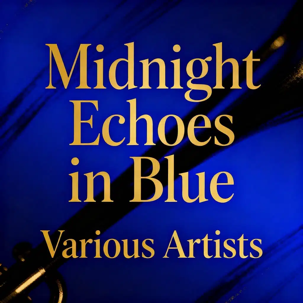 Midnight Echoes in Blue