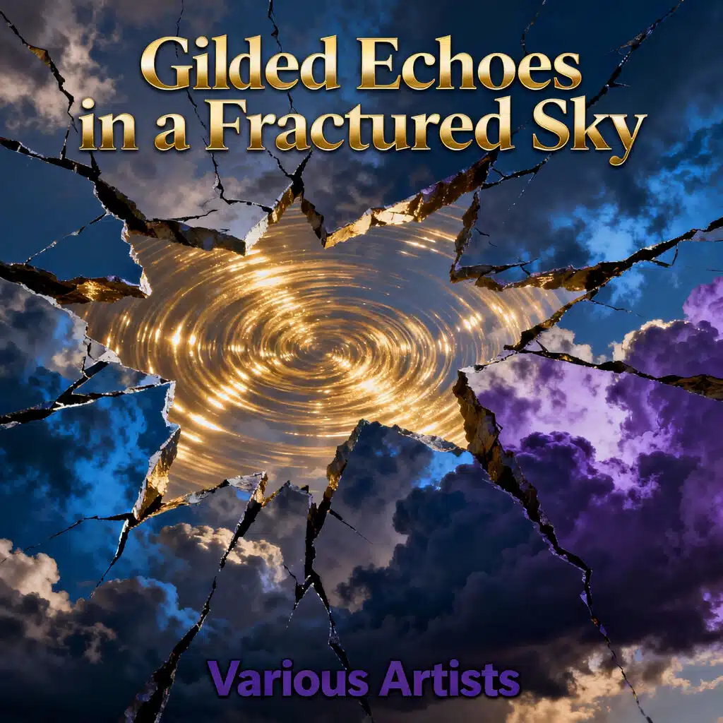 Gilded Echoes in a Fractured Sky