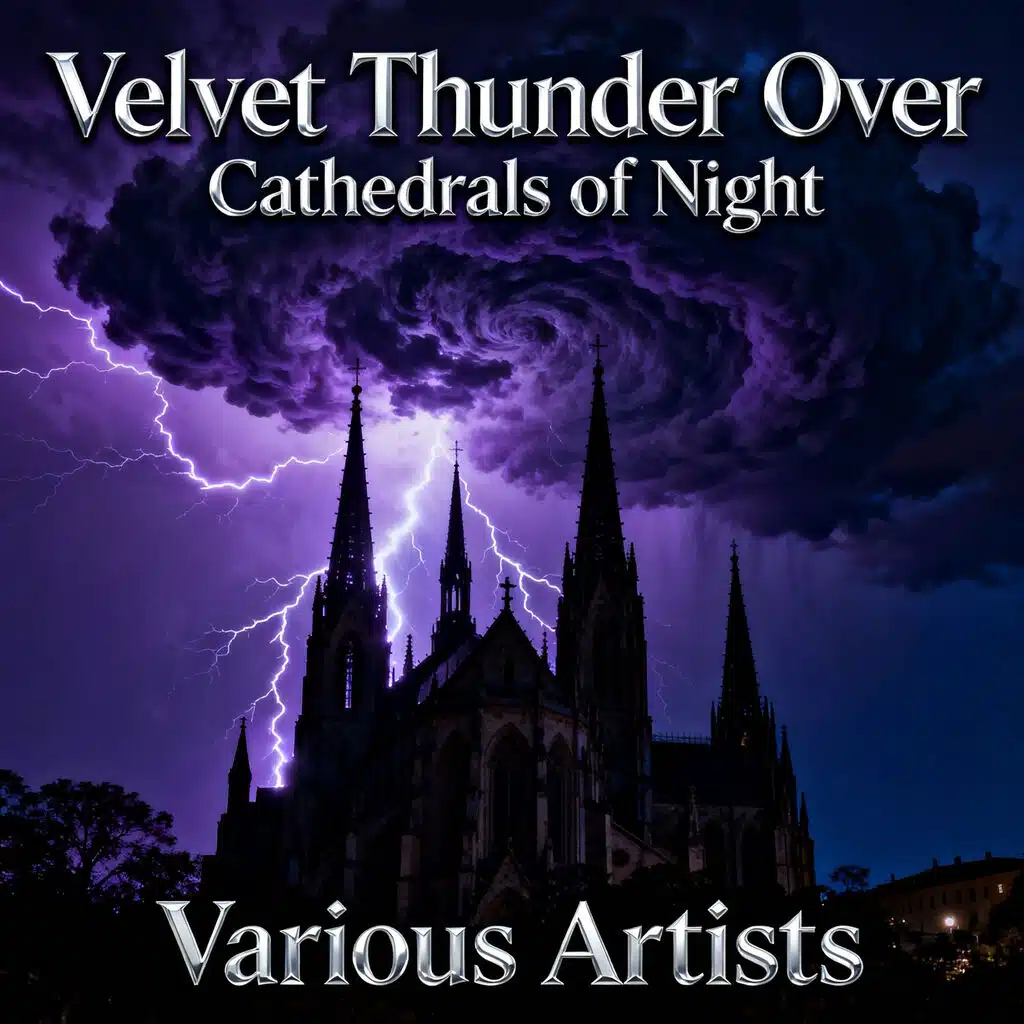 Velvet Thunder Over Cathedrals of Night