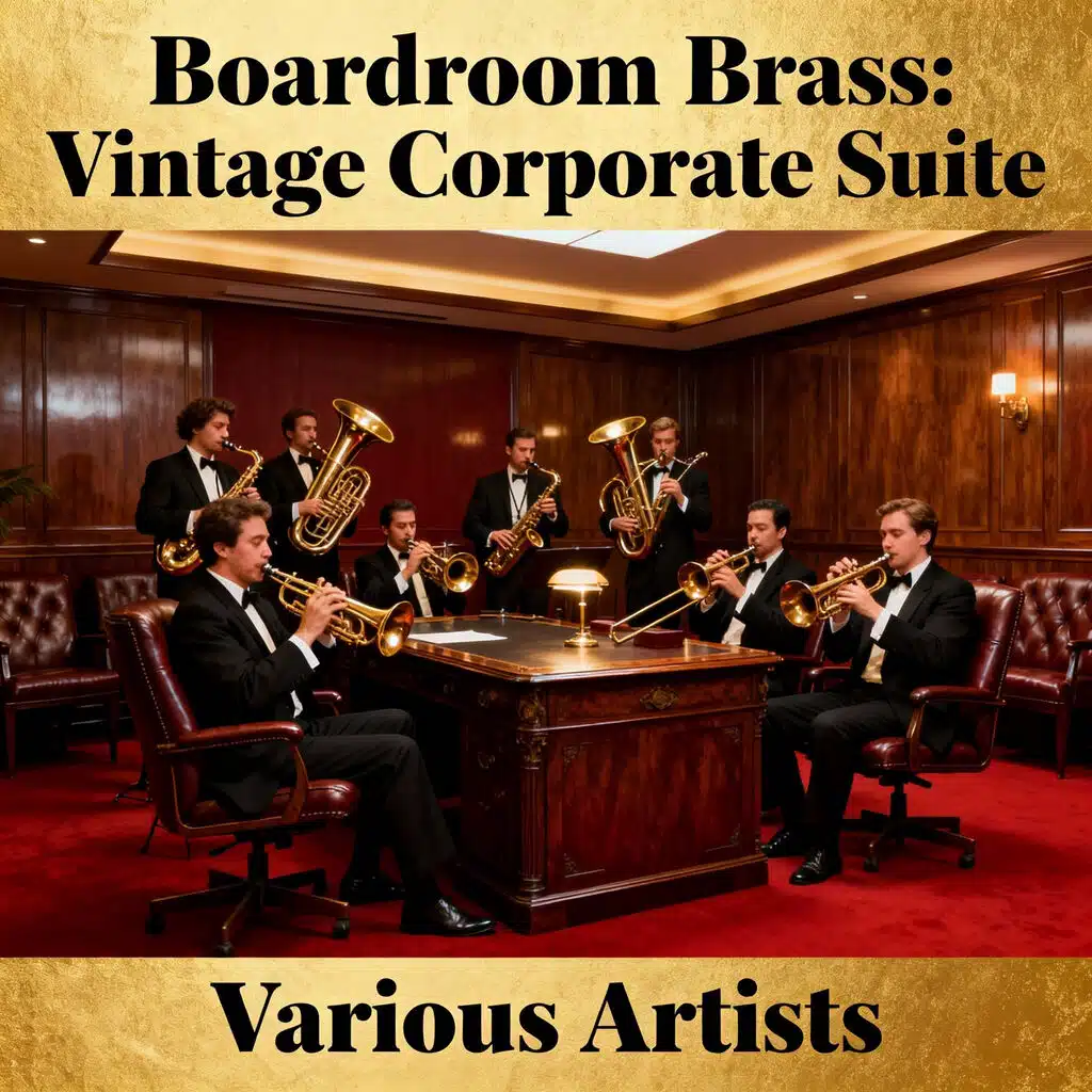 Boardroom Brass: Vintage Corporate Suite