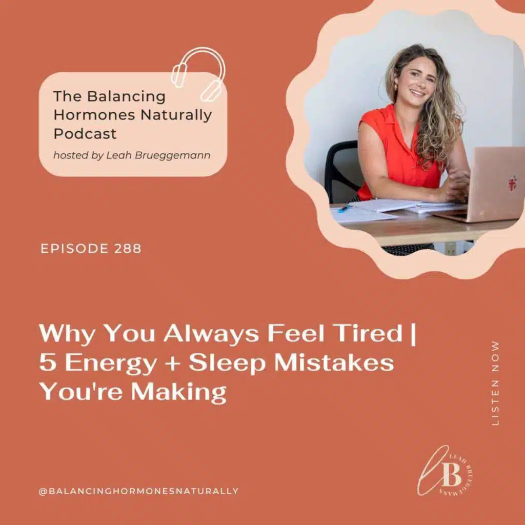 Why You Always Feel Tired | 5 Energy + Sleep Mistakes You're Making