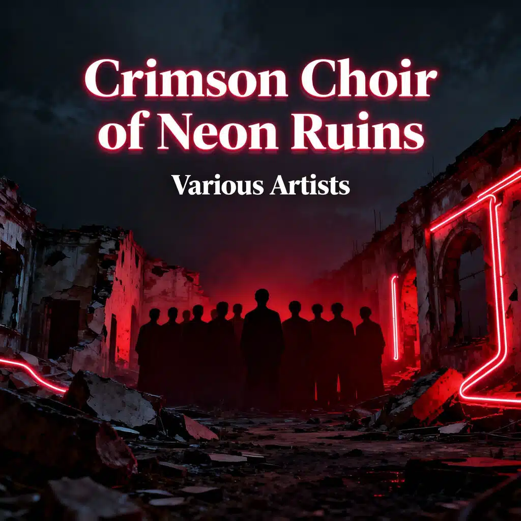 Crimson Choir of Neon Ruins
