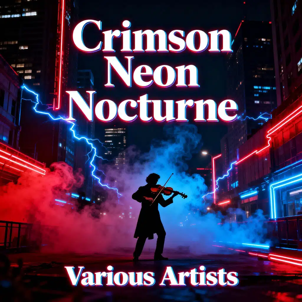 Crimson Neon Nocturne
