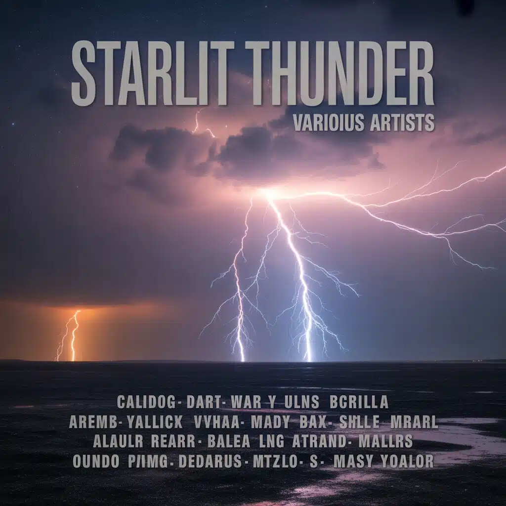Starlit Thunder: A Dramatic Whimsy