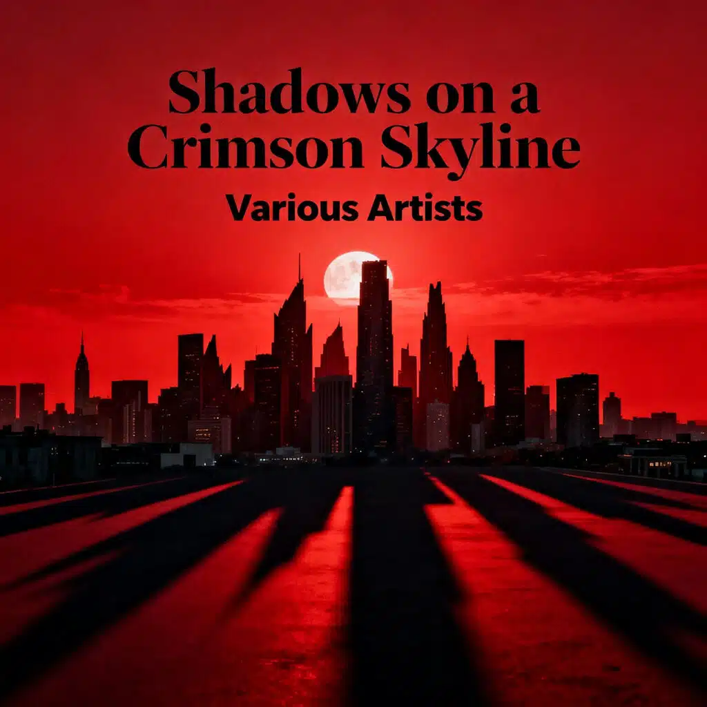 Shadows on a Crimson Skyline