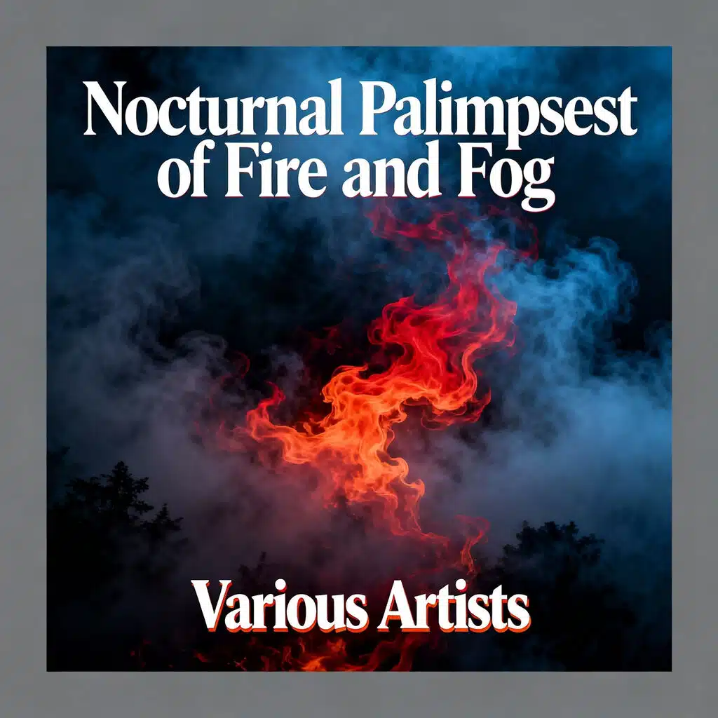 Nocturnal Palimpsest of Fire and Fog