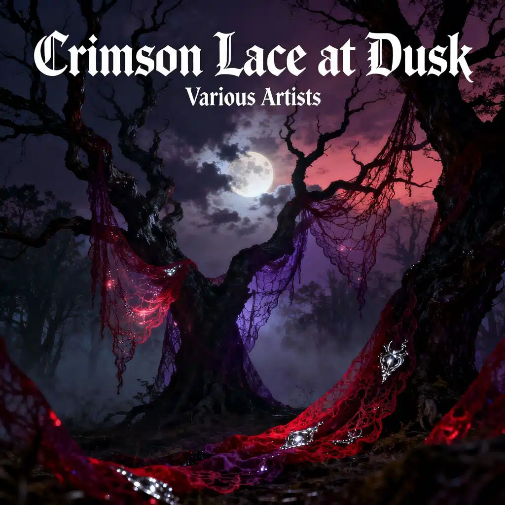 Crimson Lace at Dusk