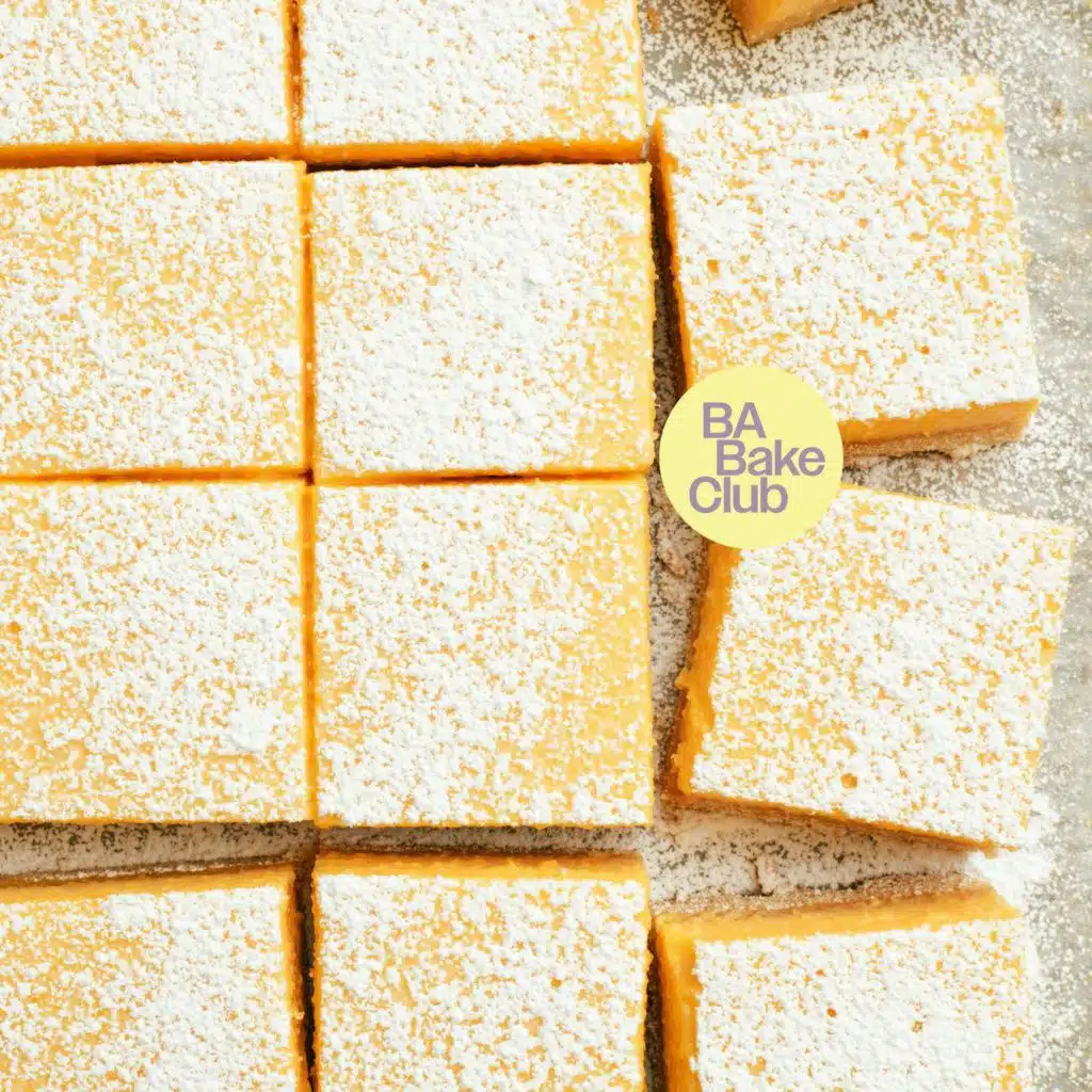 BA Bake Club: Whole Lemon Bars