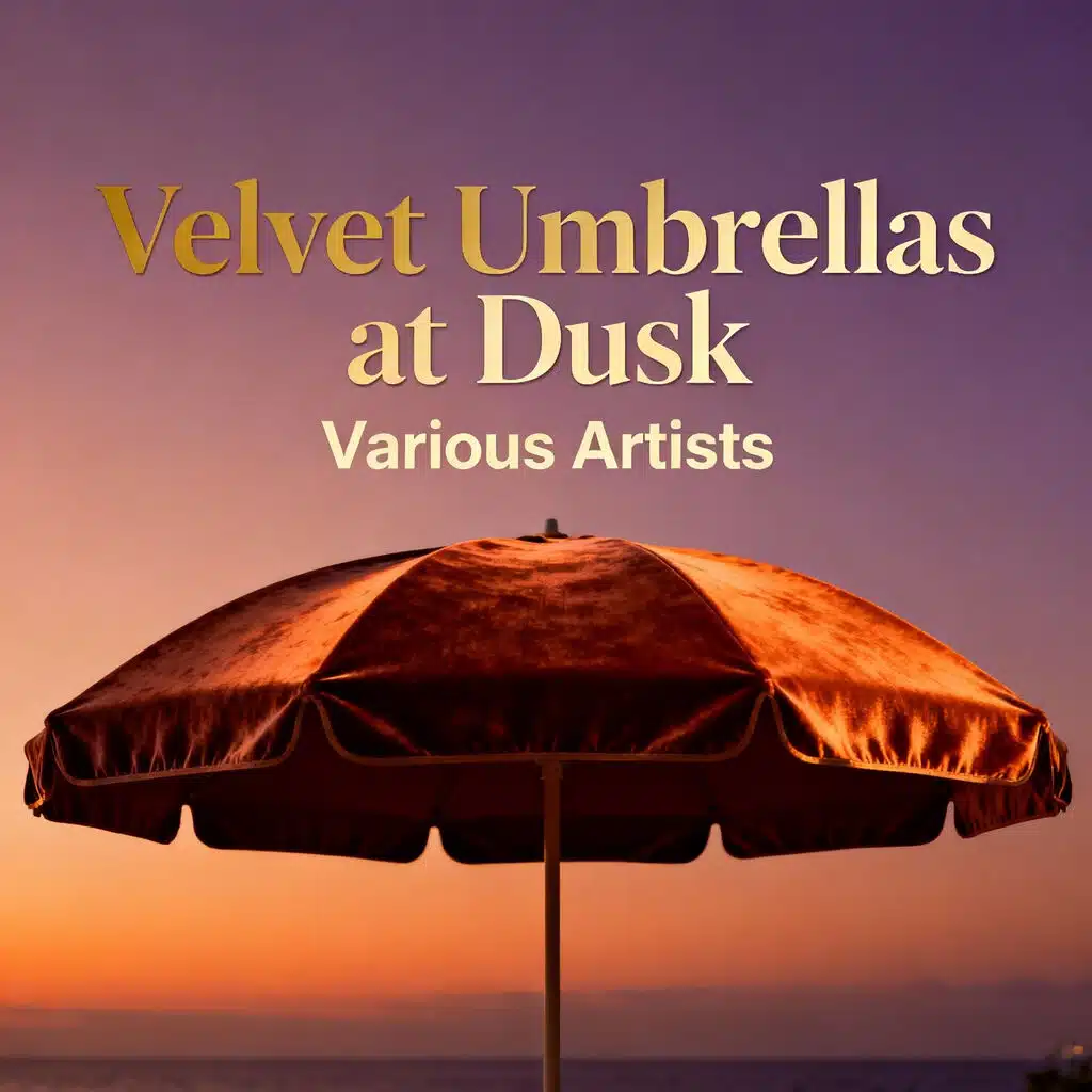 Velvet Umbrellas at Dusk