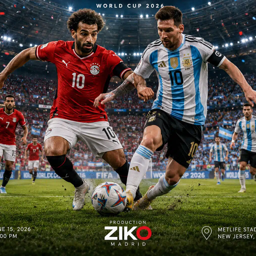 مصر والارجنتين كأس العالم2026 هنفشخ ميسى