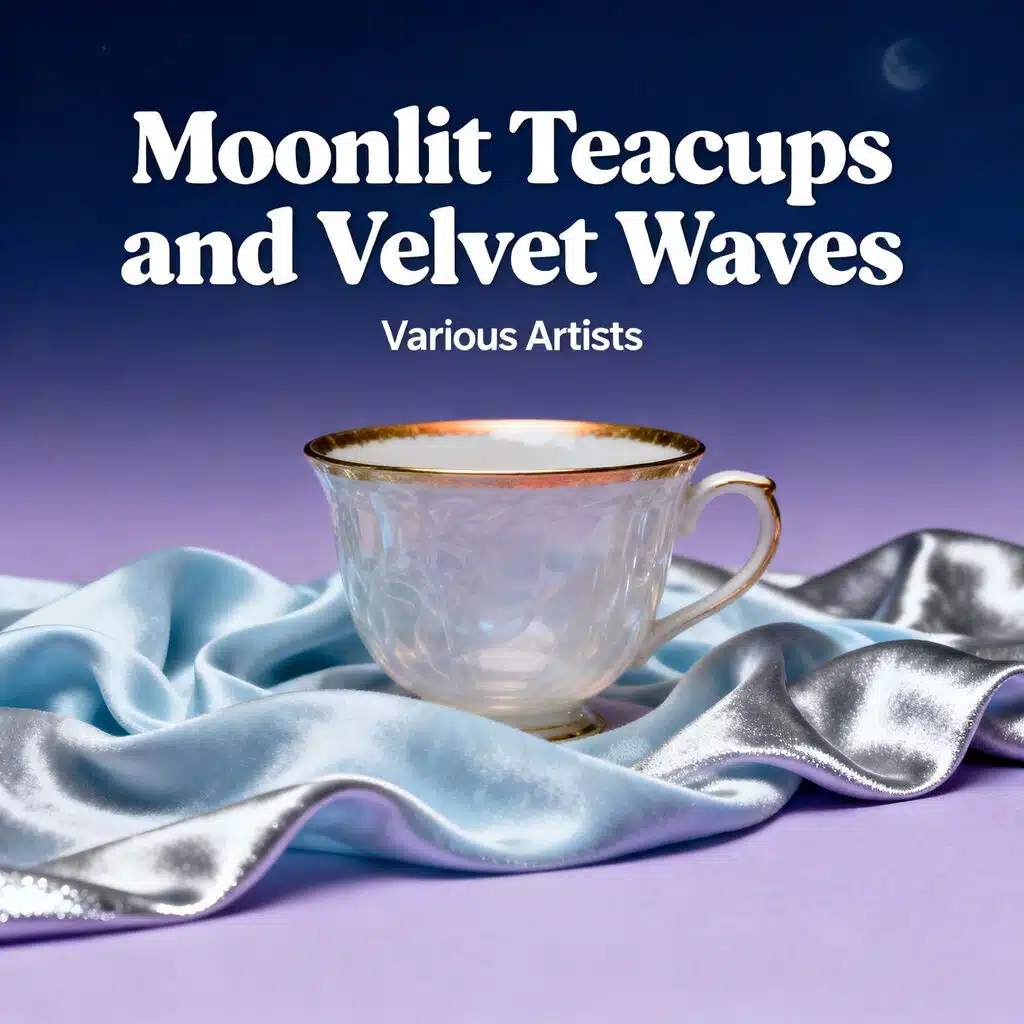 Moonlit Teacups and Velvet Waves