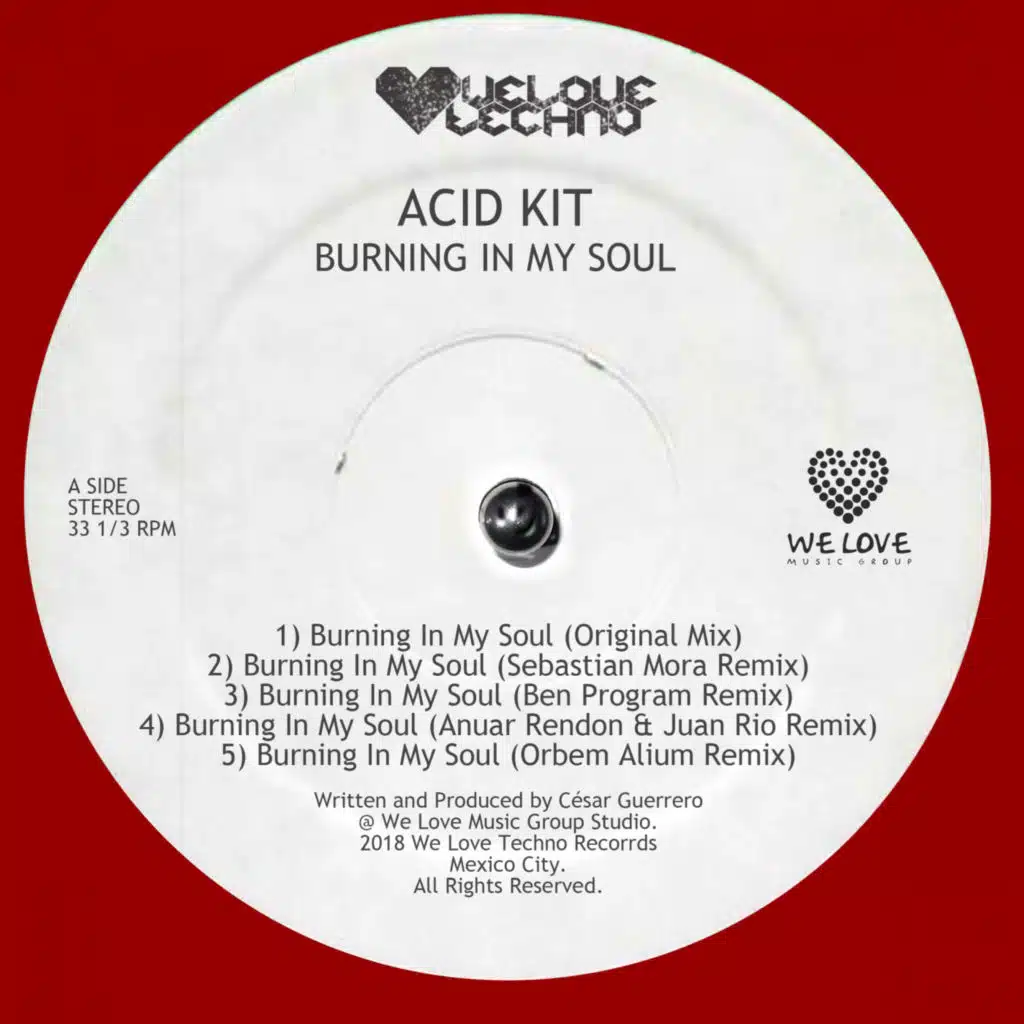 Burning in my Soul (Remixes)