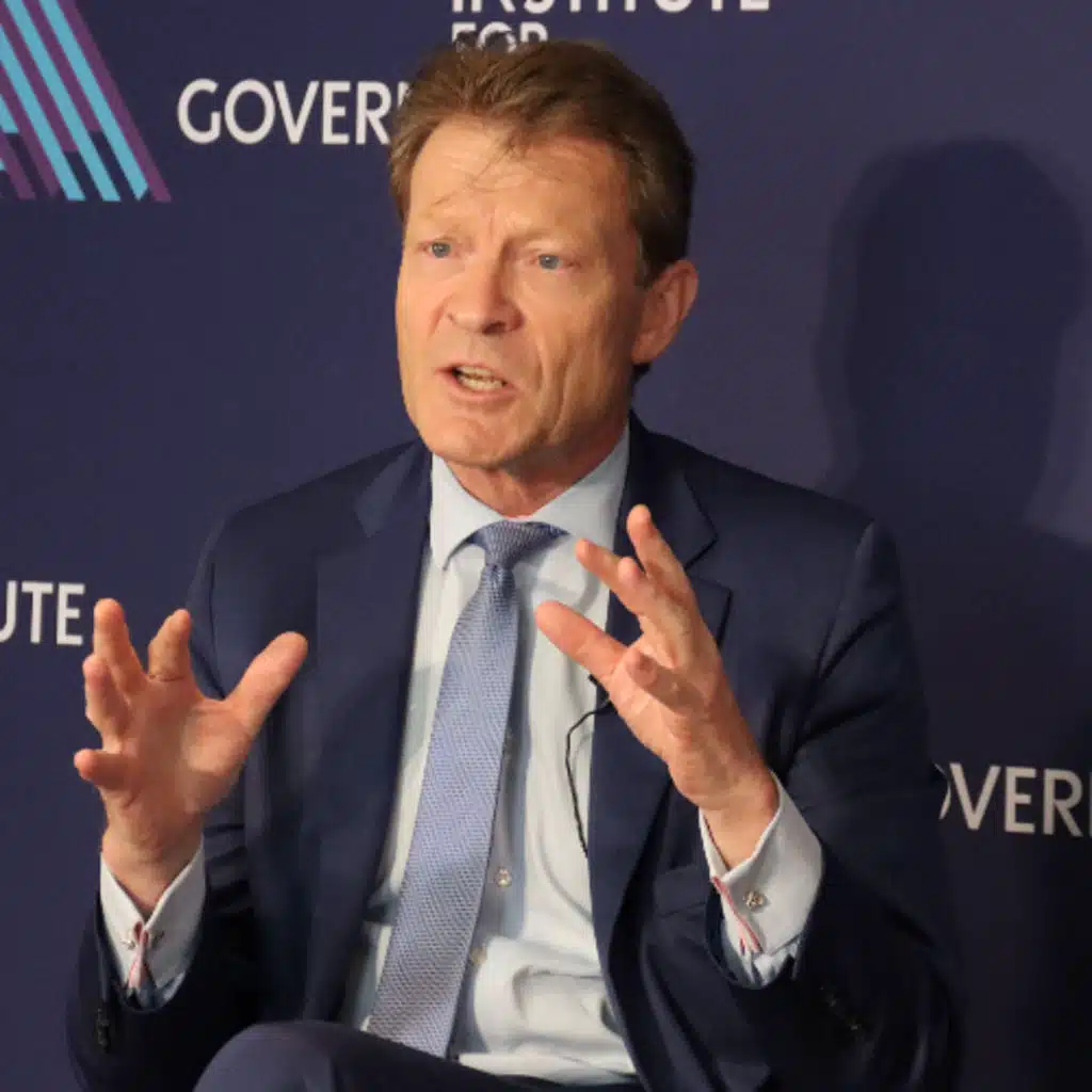 In conversation with Richard Tice MP, Deputy Leader of Reform UK