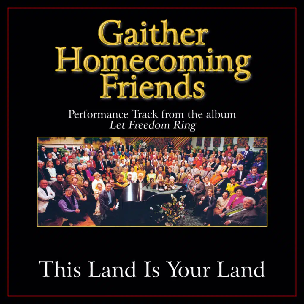 This Land Is Your Land (Original Key Performance Track With Background Vocals)