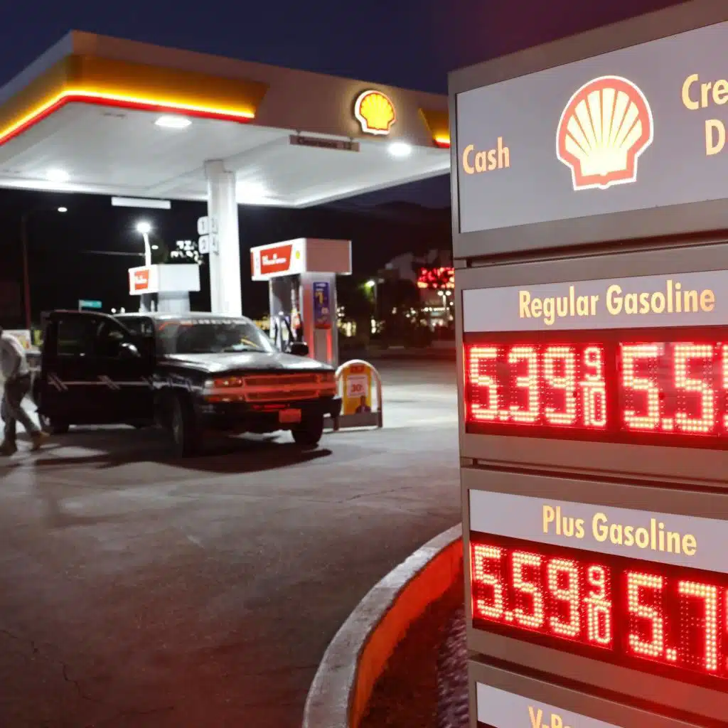 Gas prices are headed back up