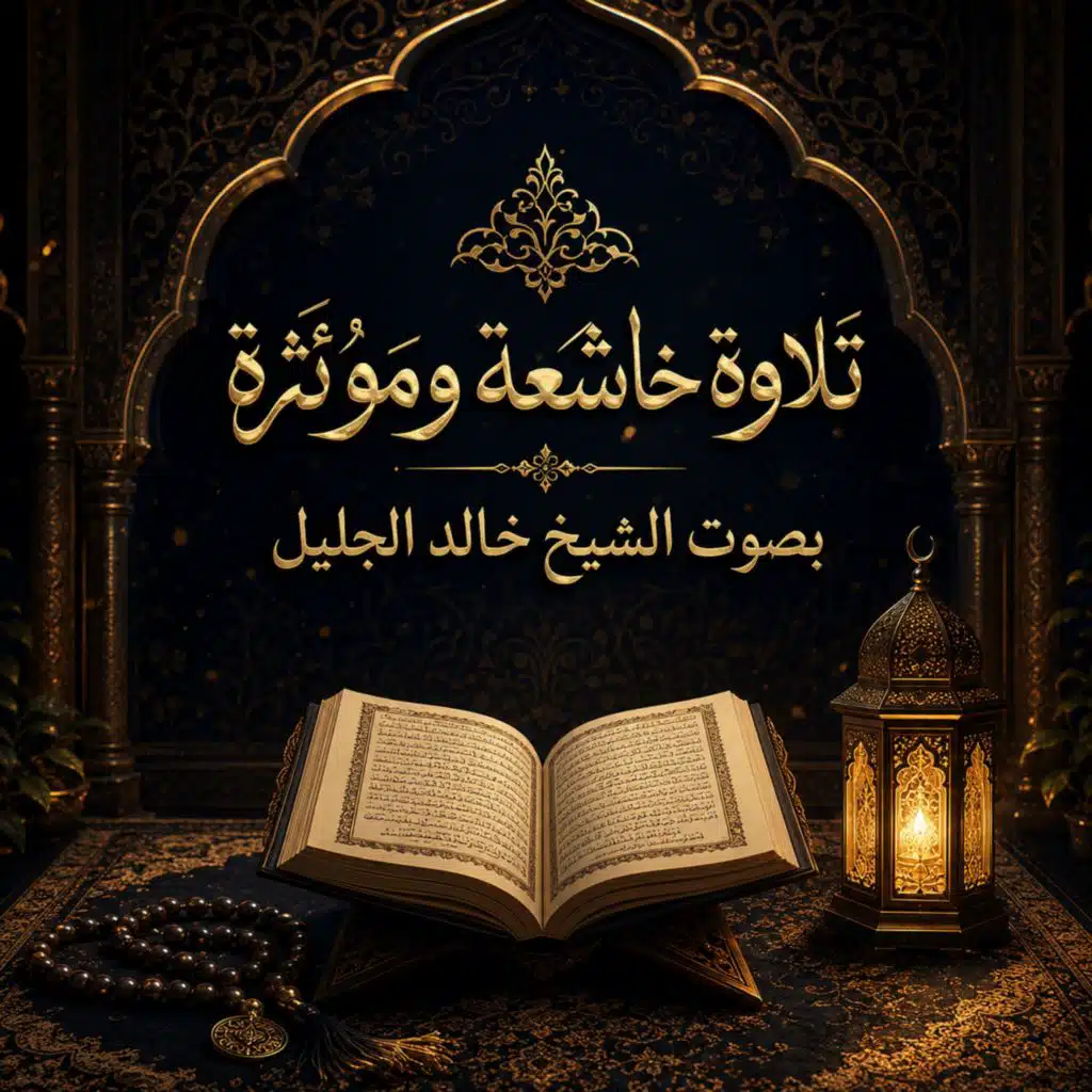 خالد الجليل تلاوة في غاية الجمال