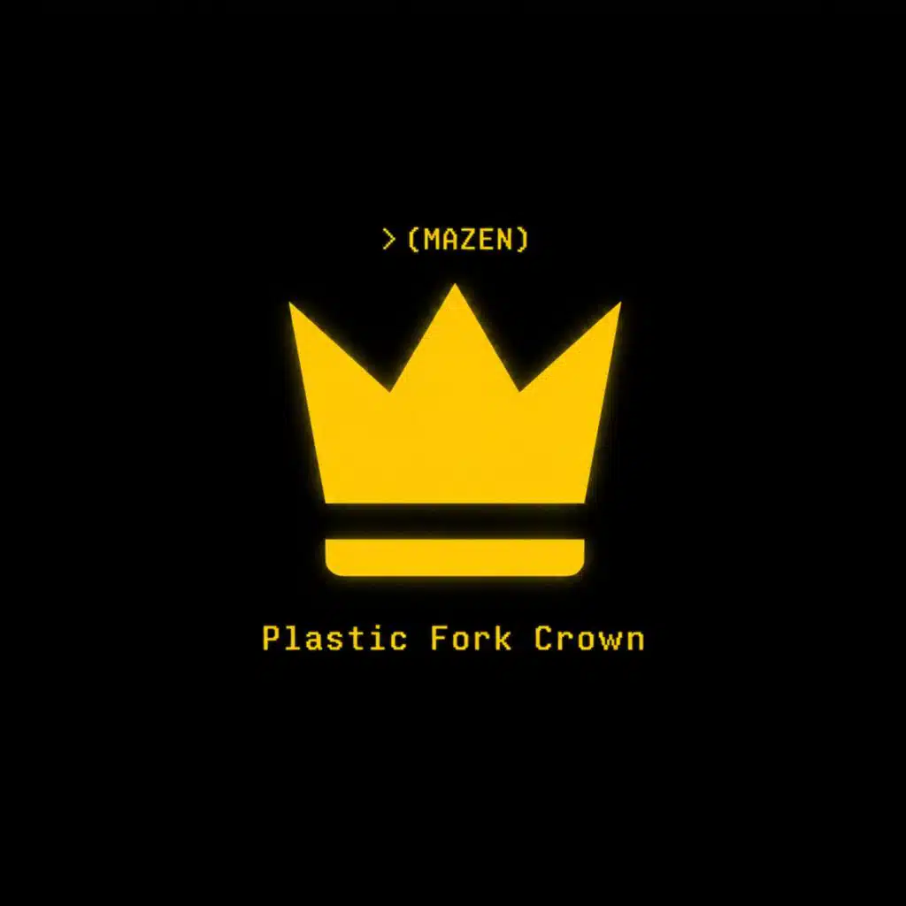 Plastic Fork Crown.