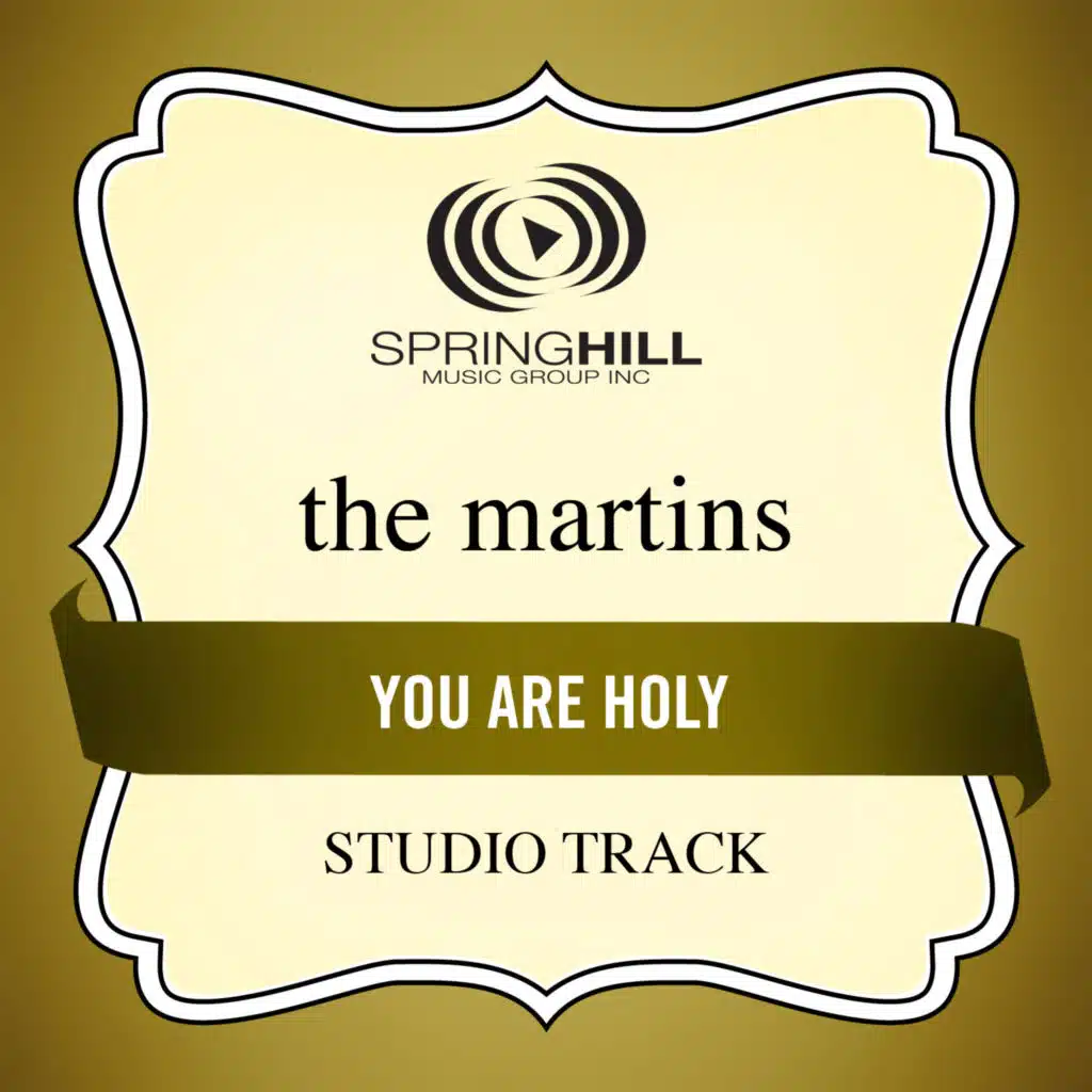 You Are Holy (Performance Track Without Background Vocals)