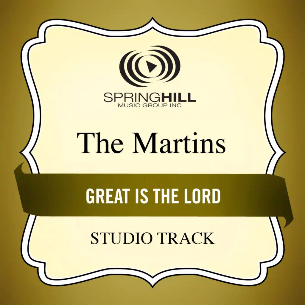 Great Is The Lord (Studio Track)