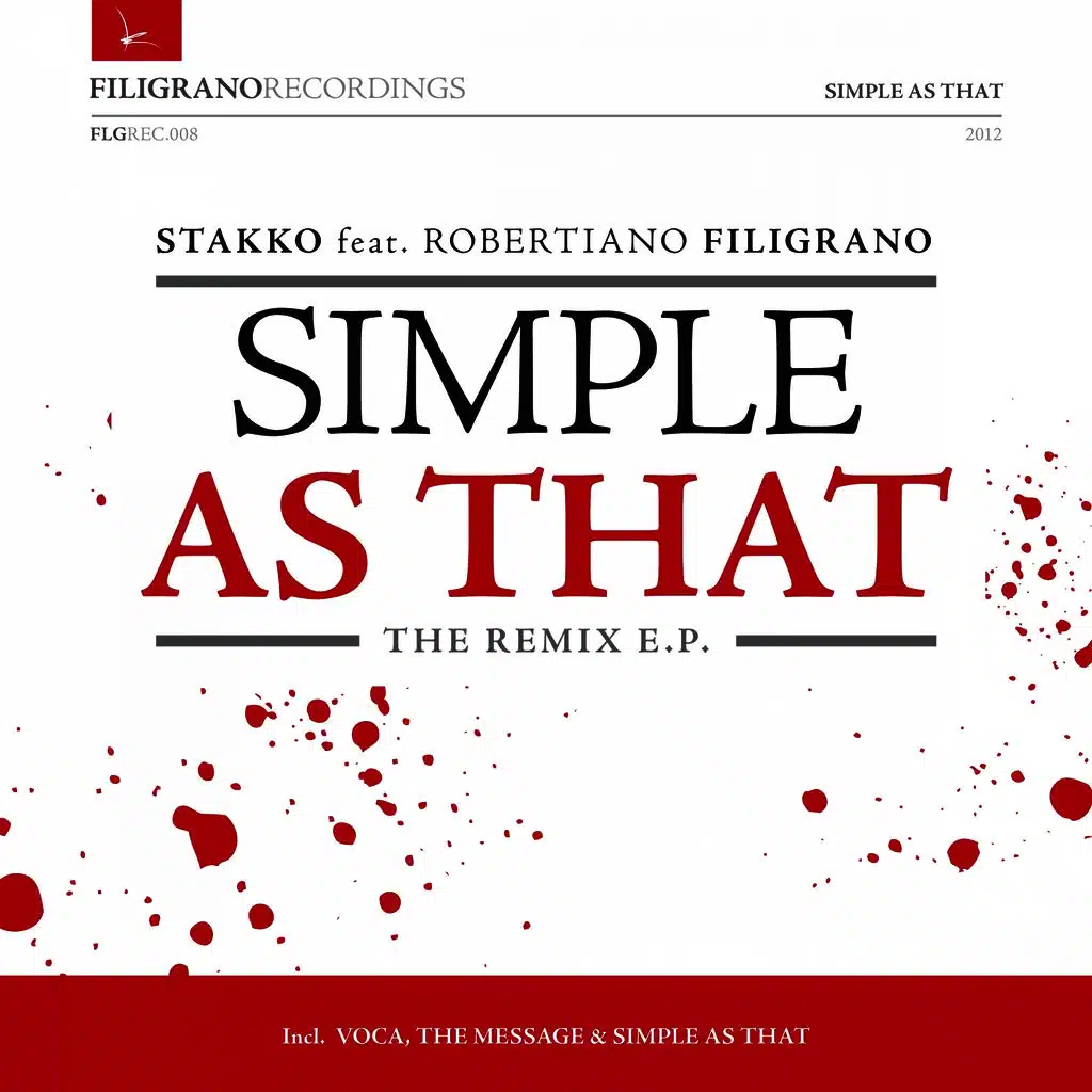 Simple As That (The Remix) EP