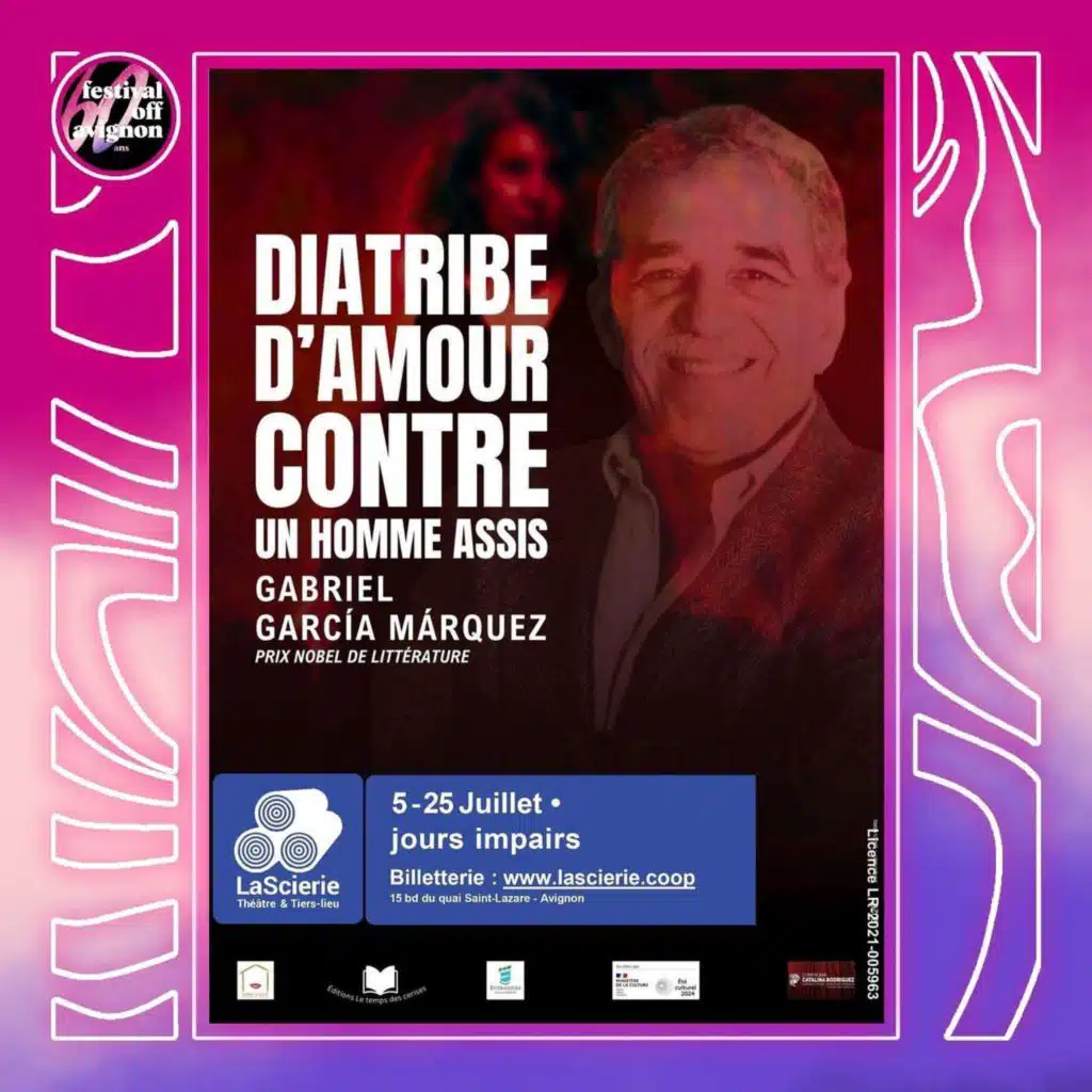 Interview du spectacle Diatribe d'Amour contre un homme assis - Festival OFF Avignon 2026