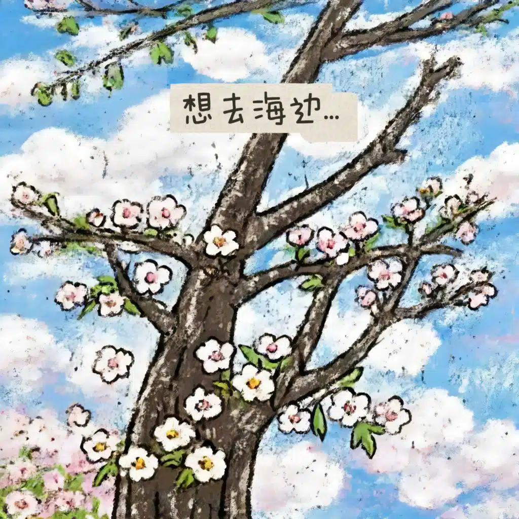 想去海边...