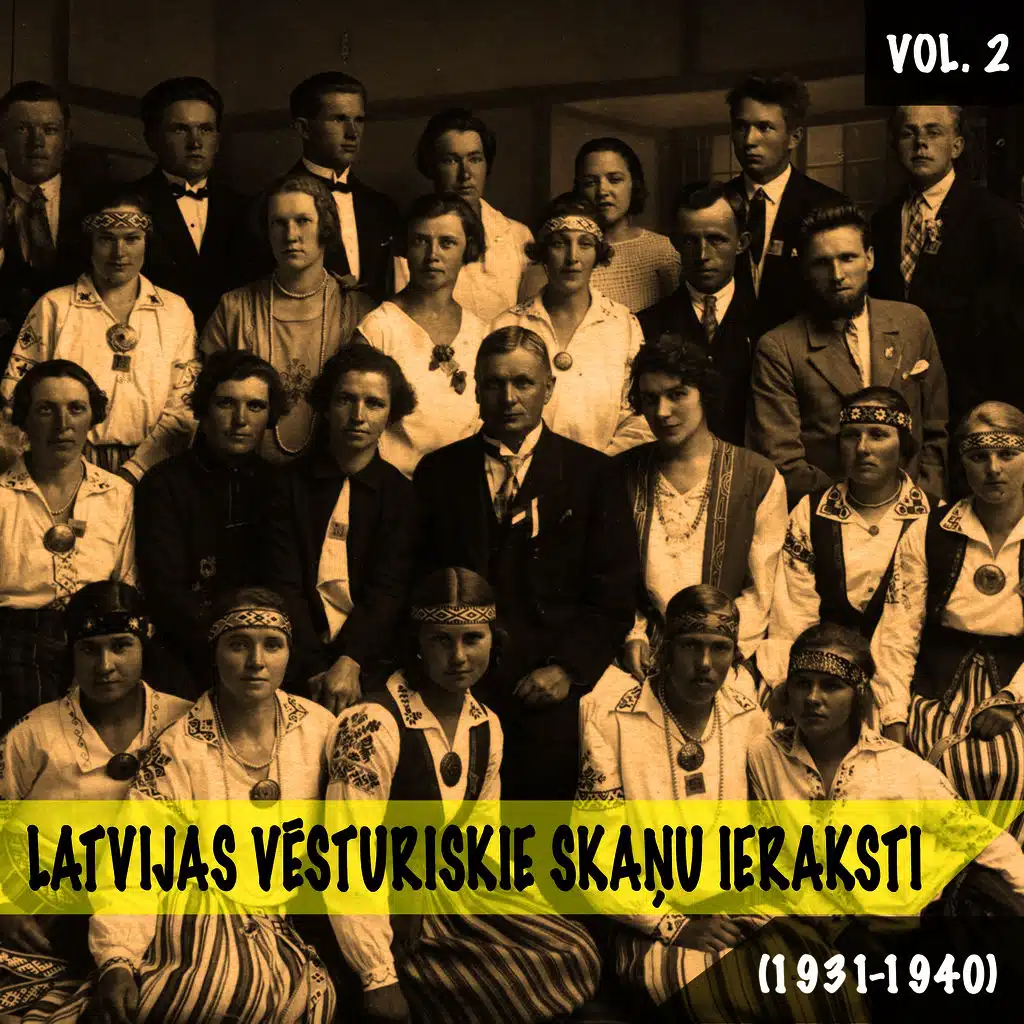 Latvijas vēsturiskie skaņu ieraksti, Vol. 2 (1931-1940)