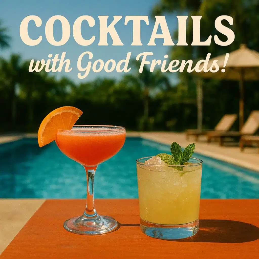 Cocktails with Good Friends
