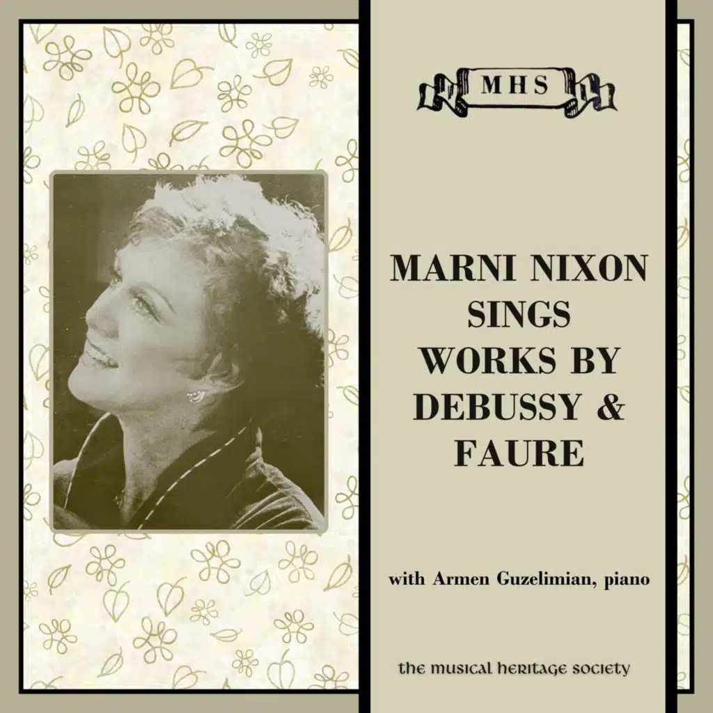 Marni Nixon Sings Works by Debussy & Faure